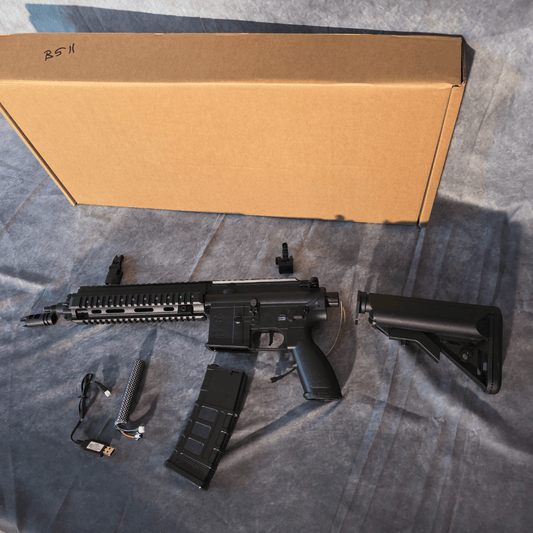 M416 Mil Pro Sort - Elektrisk Gelblaster