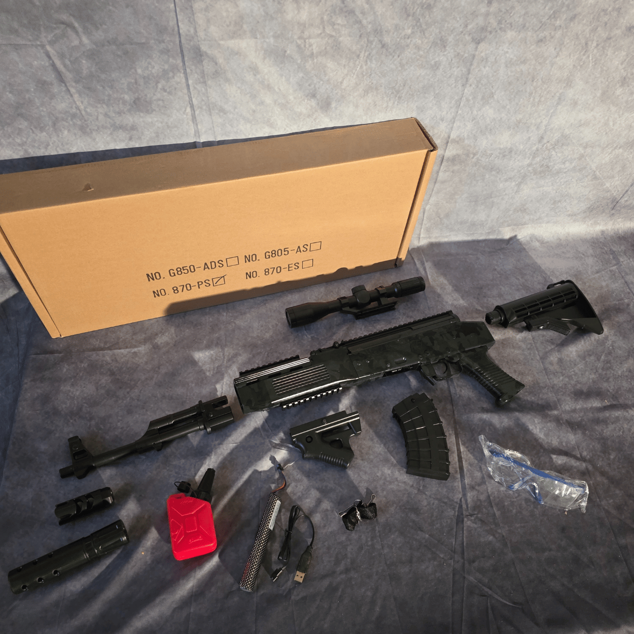 SKS Wood - Elektrisk GelBlaster