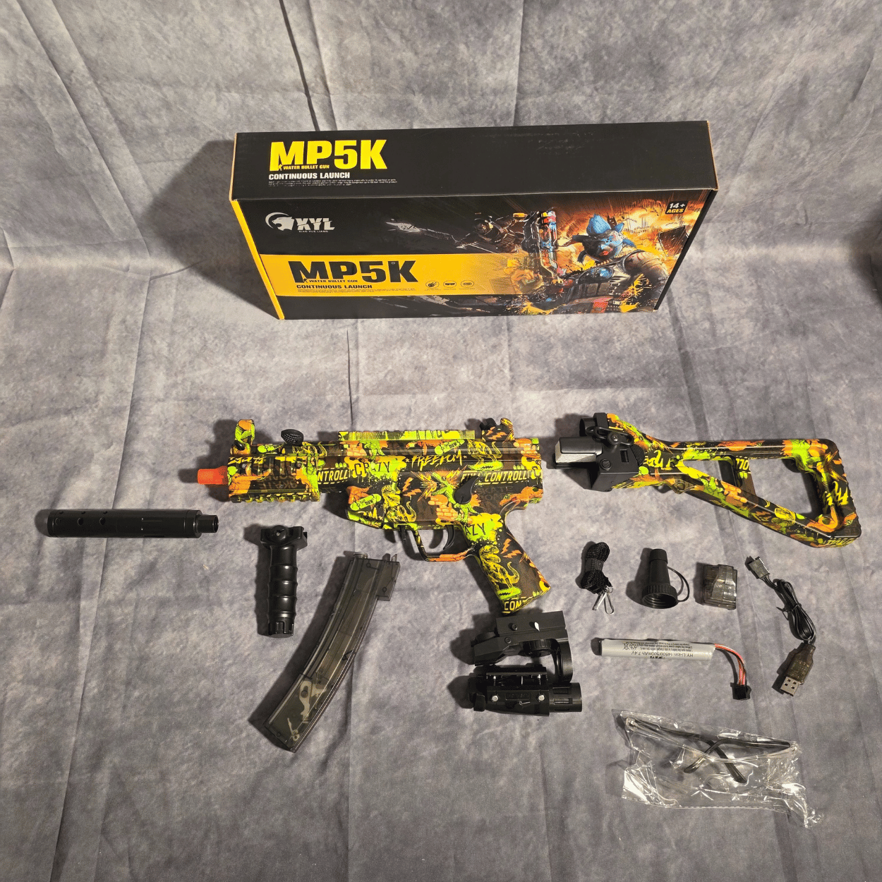 MP5 - GelBlaster Elektrisk